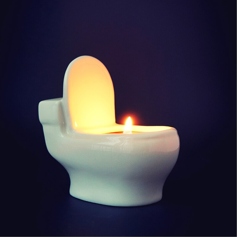 Vela de aromaterapia creativa y divertida para el baño