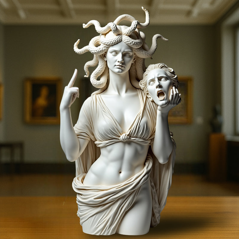 🎨✨ Medusa with Attitude - The original “Talk to the Hand” icon!
