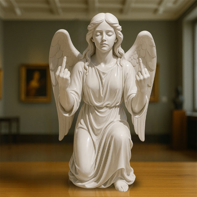 🎨✨ Prayer Angel with Attitude - The original “Talk to the Hand” icon!