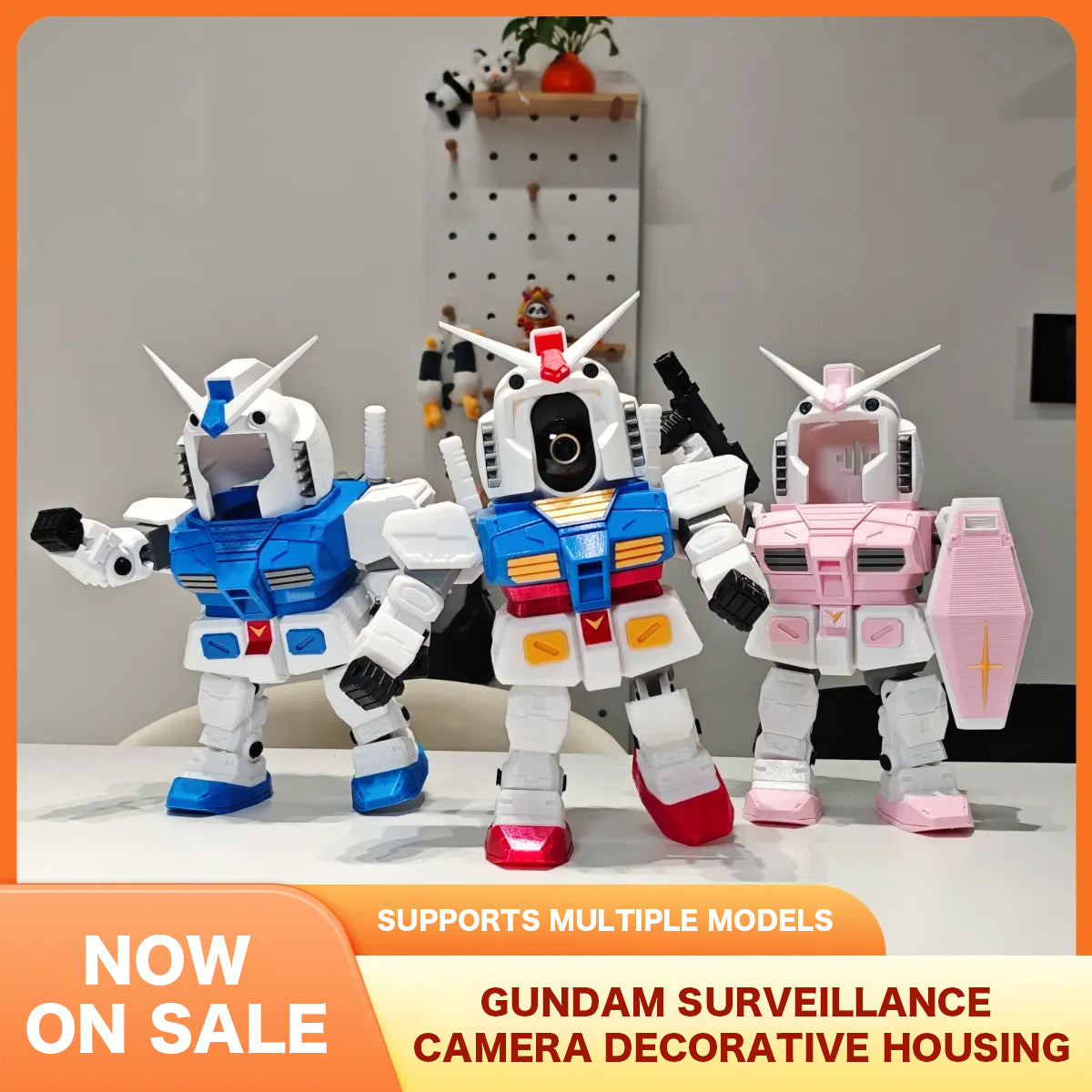 Gundam Mecha Surveillance Camera Cover