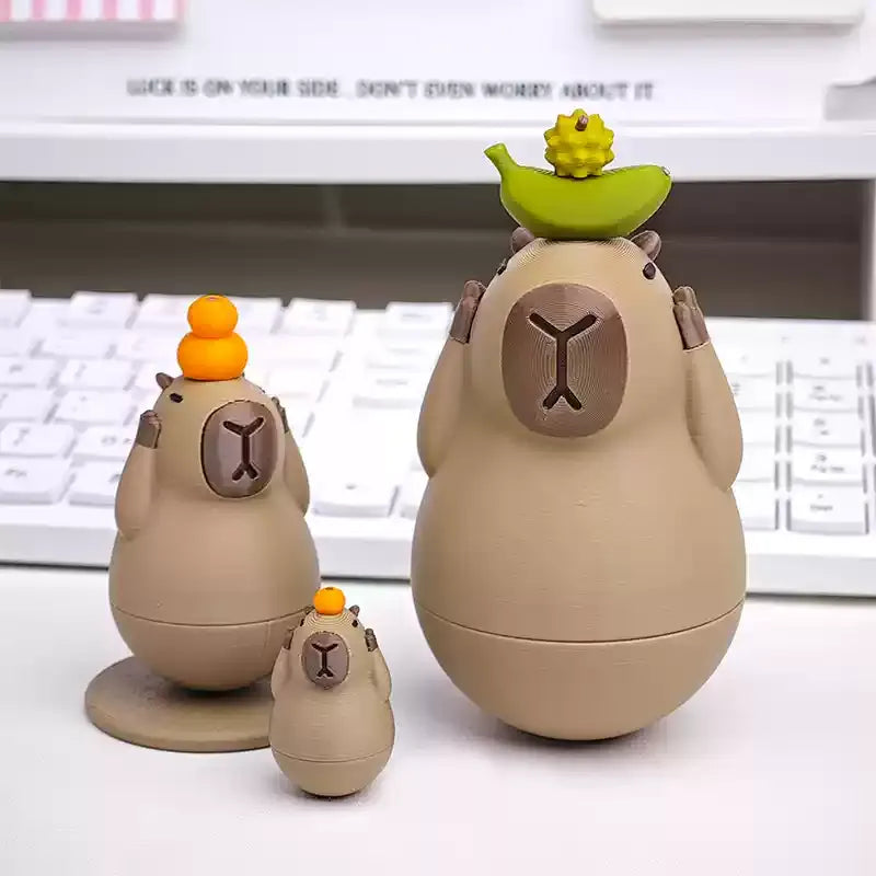 Juguete de vaso de carpincho con impresión 3D 