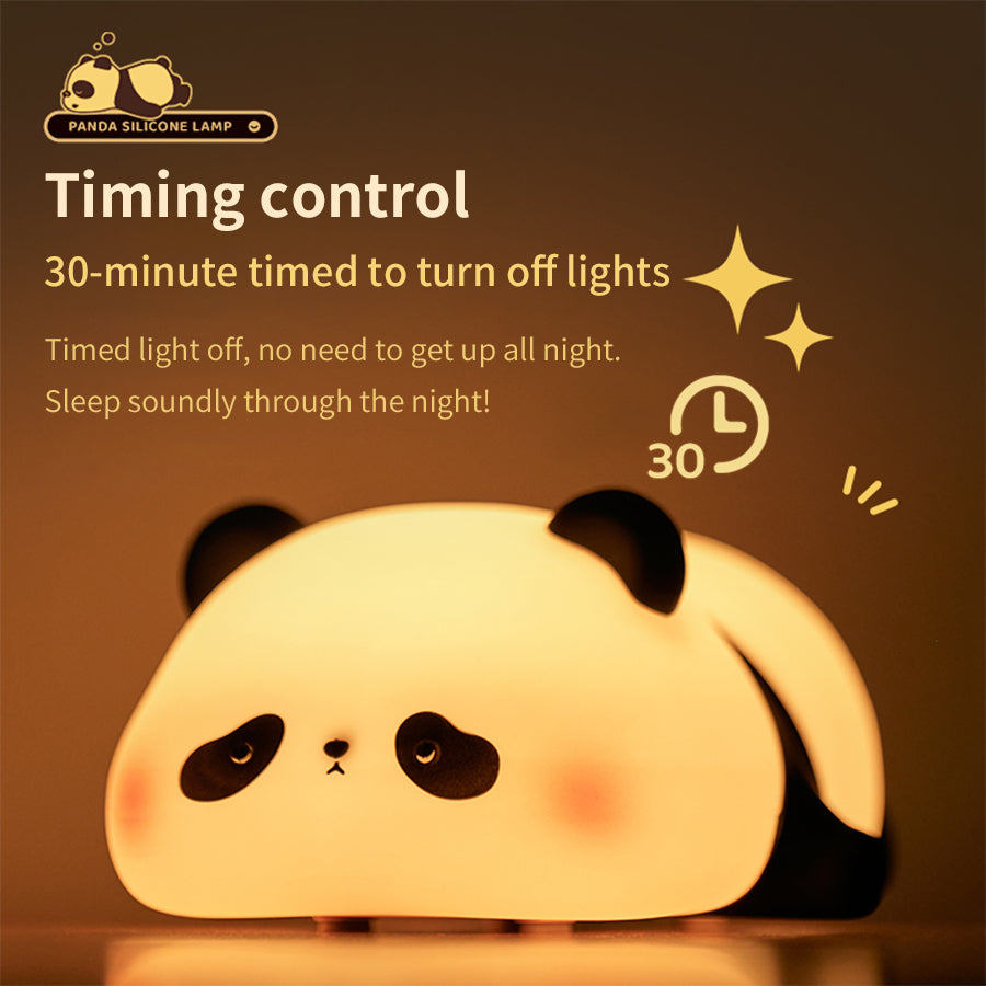Lámpara de noche con sensor táctil de panda perezoso