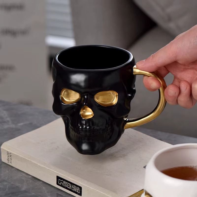 Spooky Skull Coffee Mug