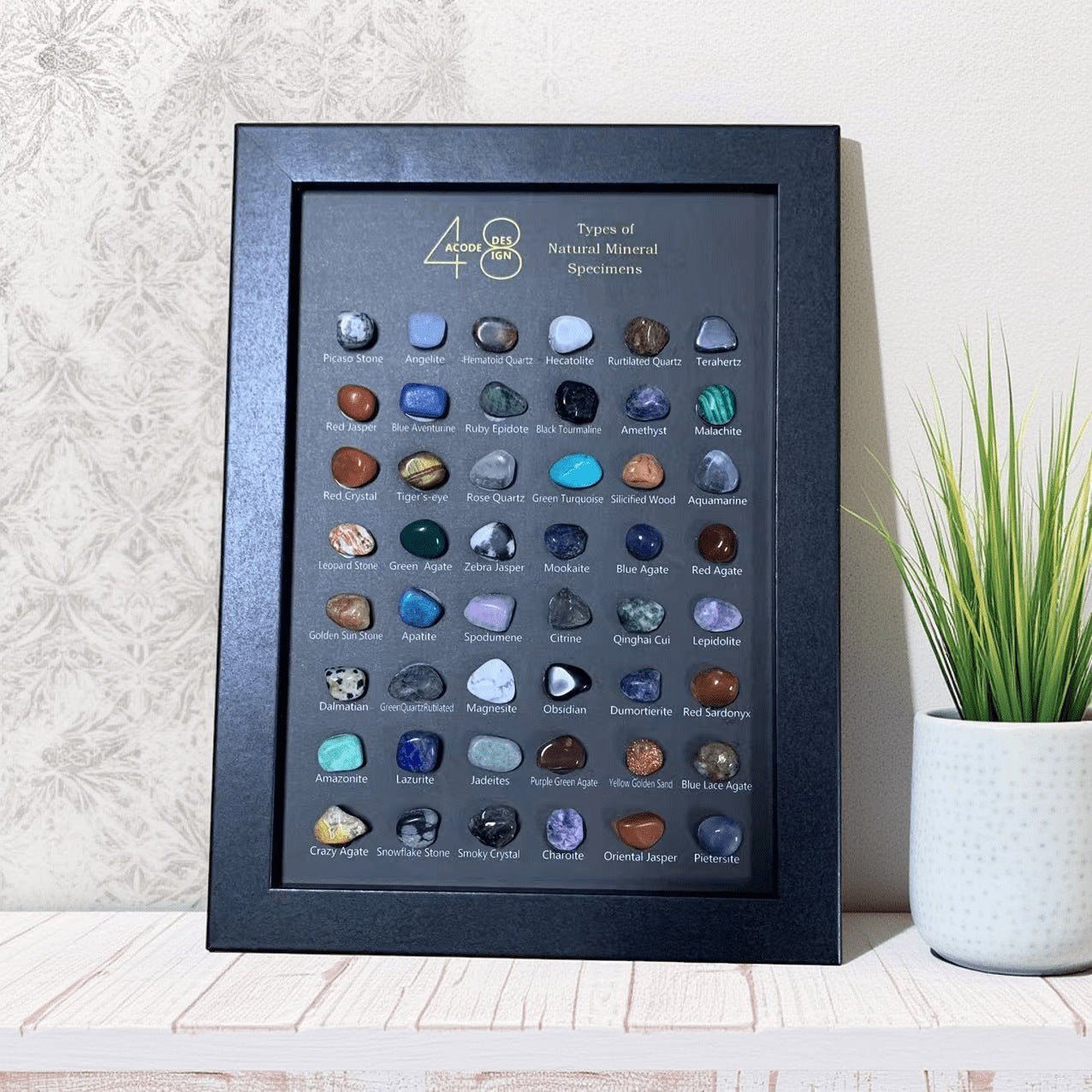 100Pcs Crystal Display Box for Gift Decoration