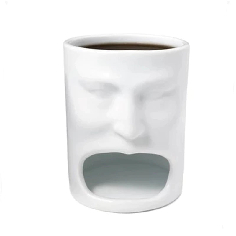 Taza de café de bolsillo con forma de galleta
