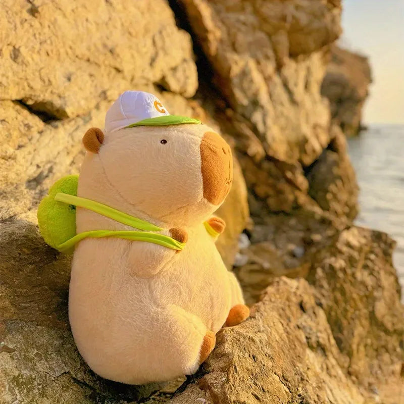 Peluche de carpincho marrón