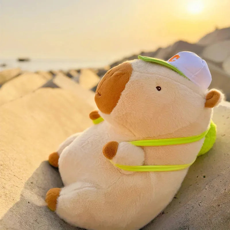 Peluche de carpincho marrón