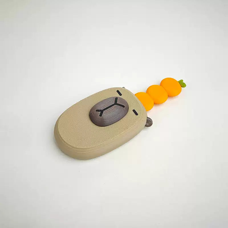 Juguete estirable impreso en 3D de carpincho