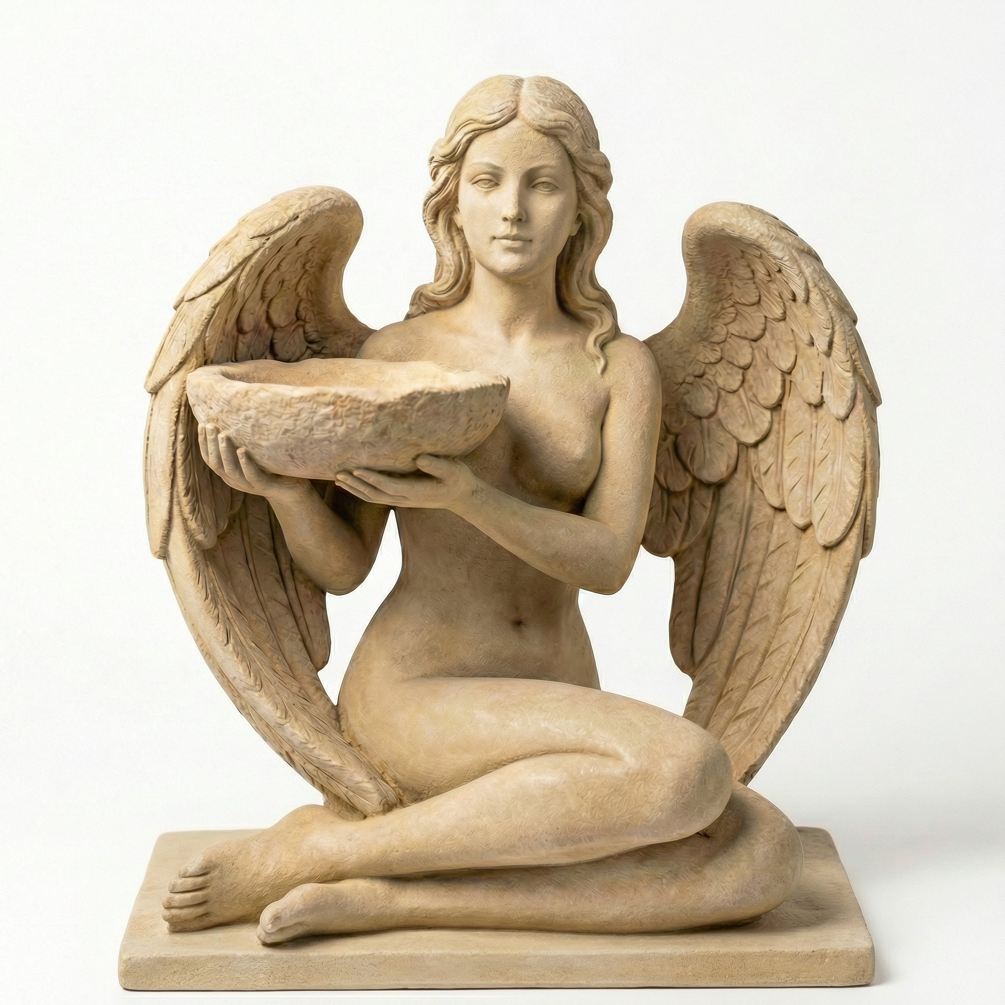 The Norns’ Offering  Three Goddesses of Time · One Sacred Feast - A sculptural bird feeder inspired by the three goddesses of Past, Present, and Future.