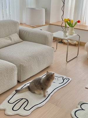 Creative Cat Rugs