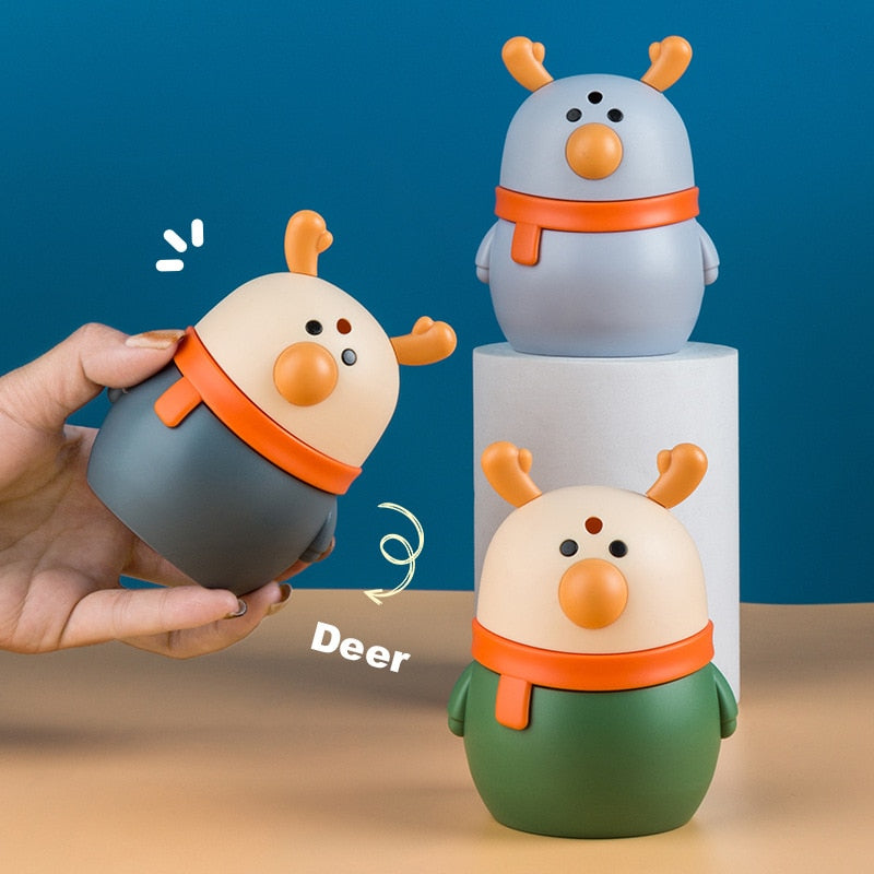 Dispensador automático de palillos de dientes con forma de ciervo creativo