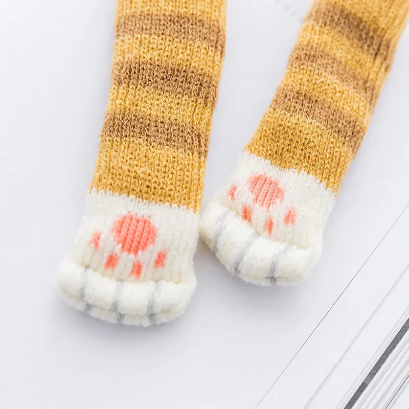 Cute Cat Paw Table Chair Legs Sock