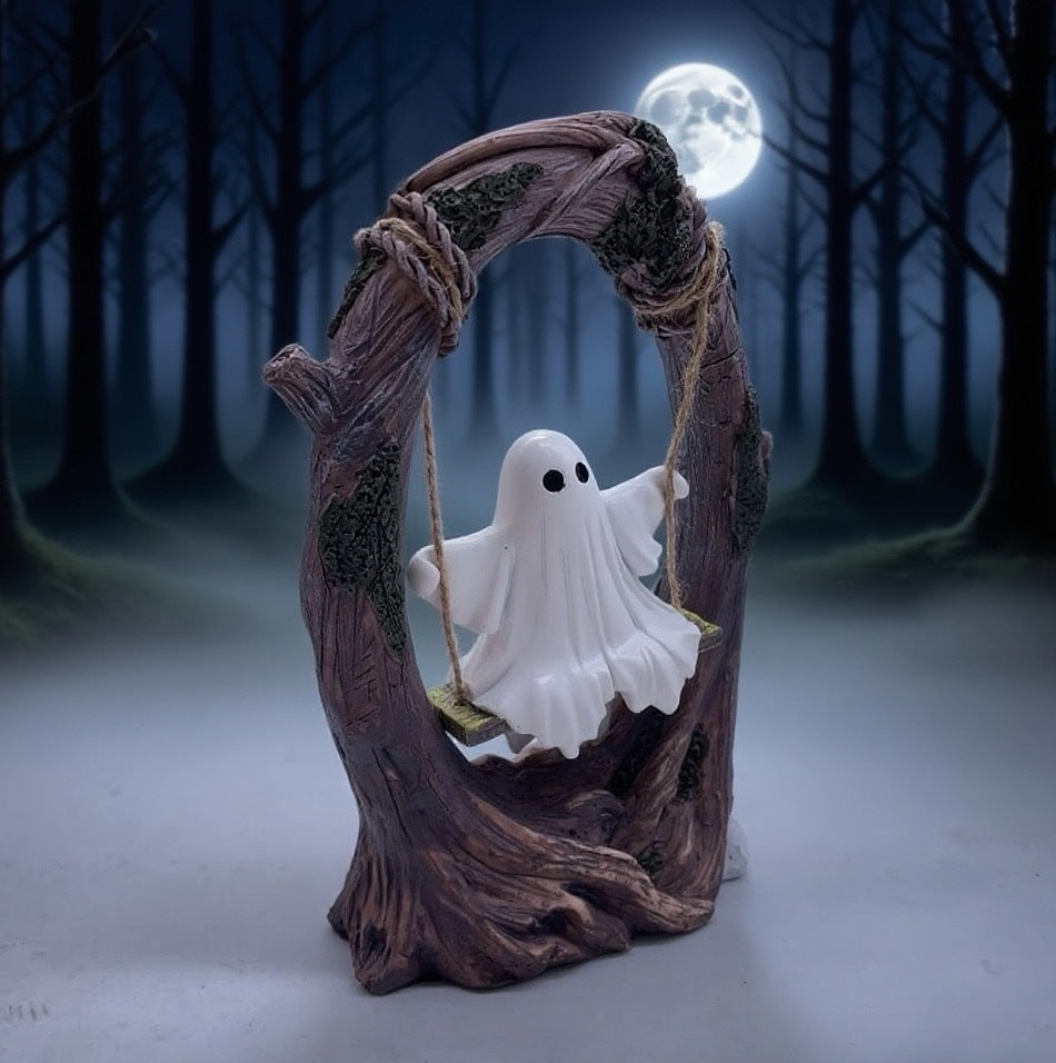 Halloween Swing Ghost Decoration