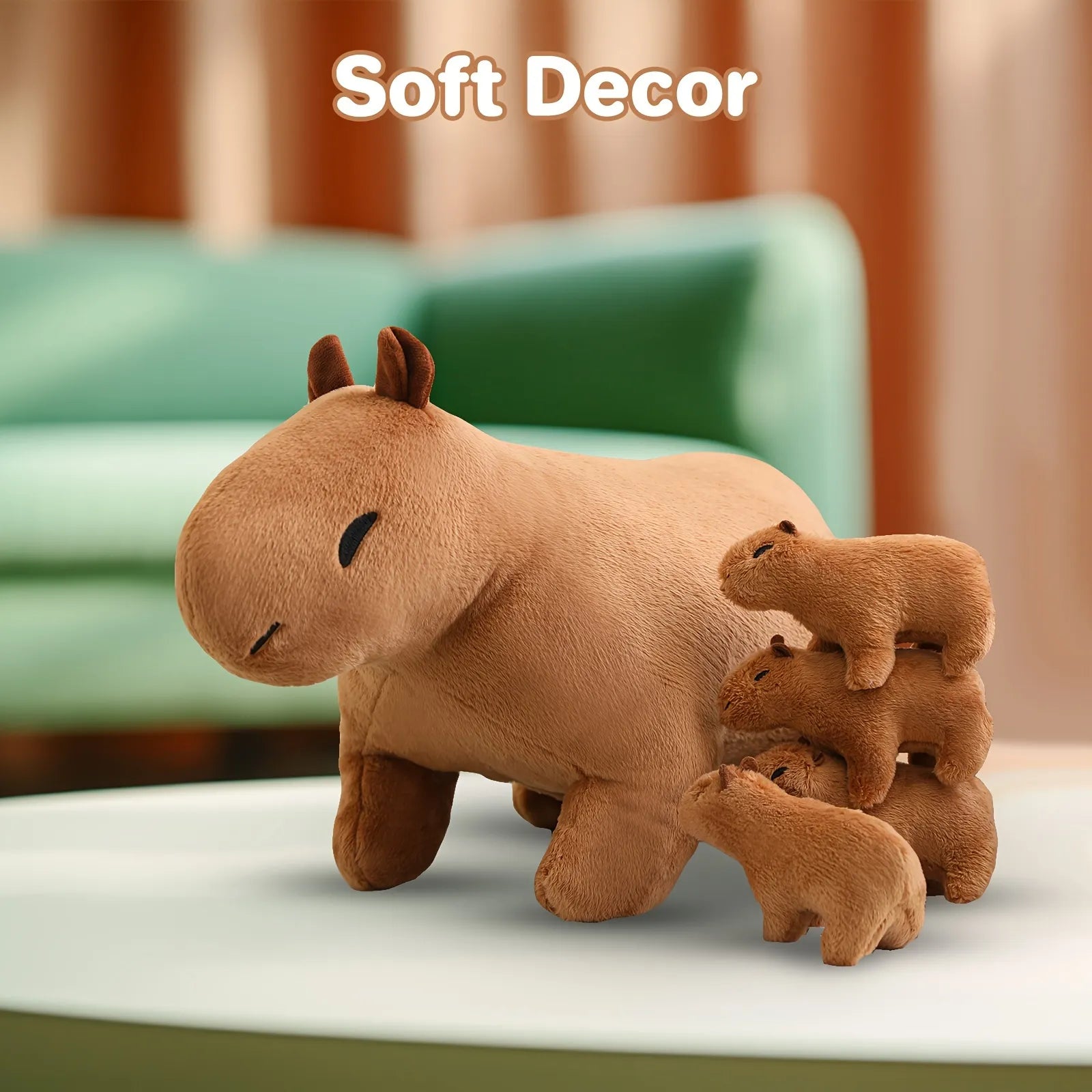 Juguetes de peluche de carpincho