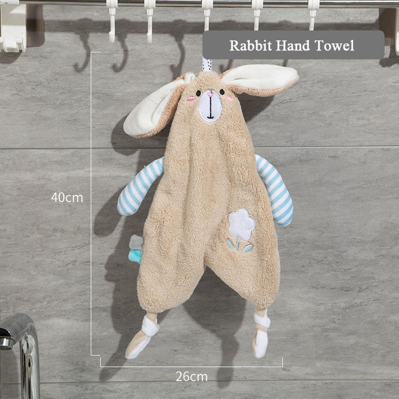 Cute Cat Hand Towels