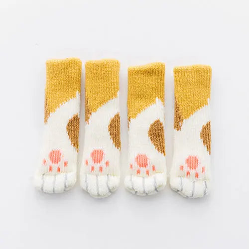Cute Cat Paw Table Chair Legs Sock
