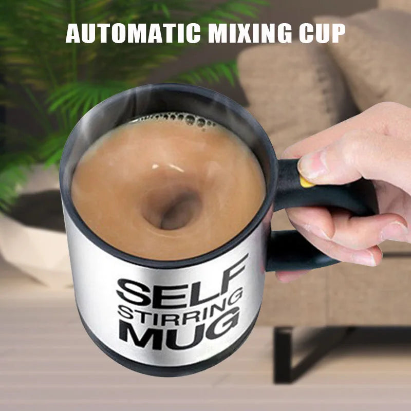Taza inteligente con aislamiento y agitación automática