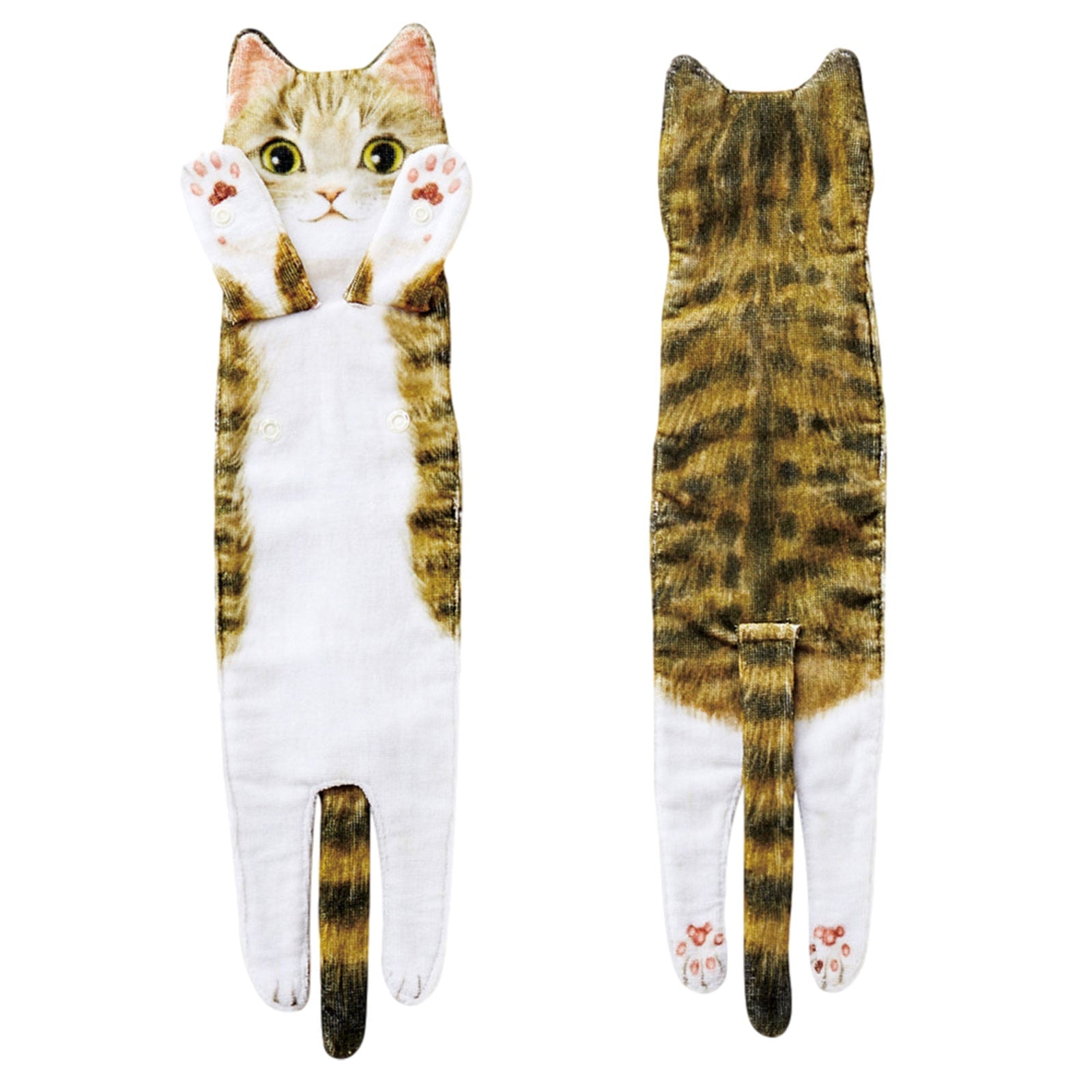 Funny Cat Hand Towels