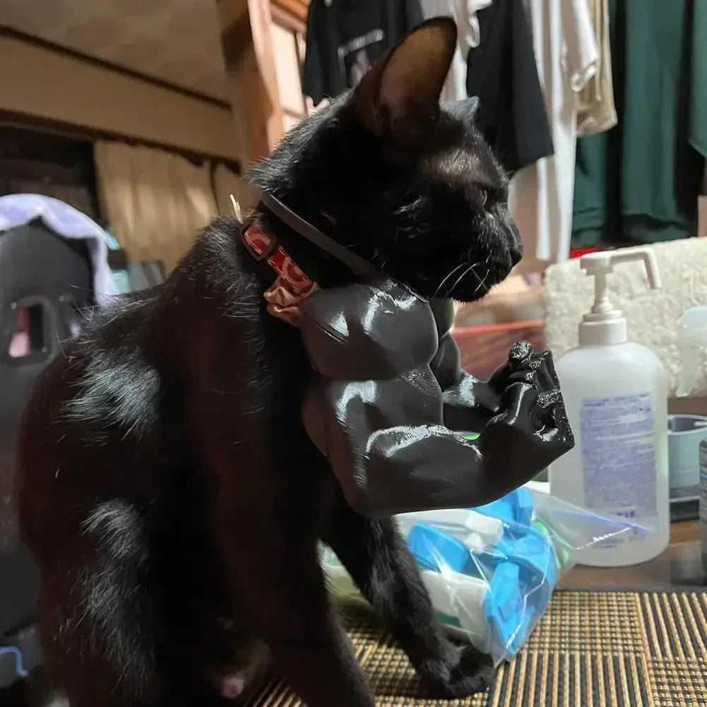 Funny 3D Printed Cat Arm Prop