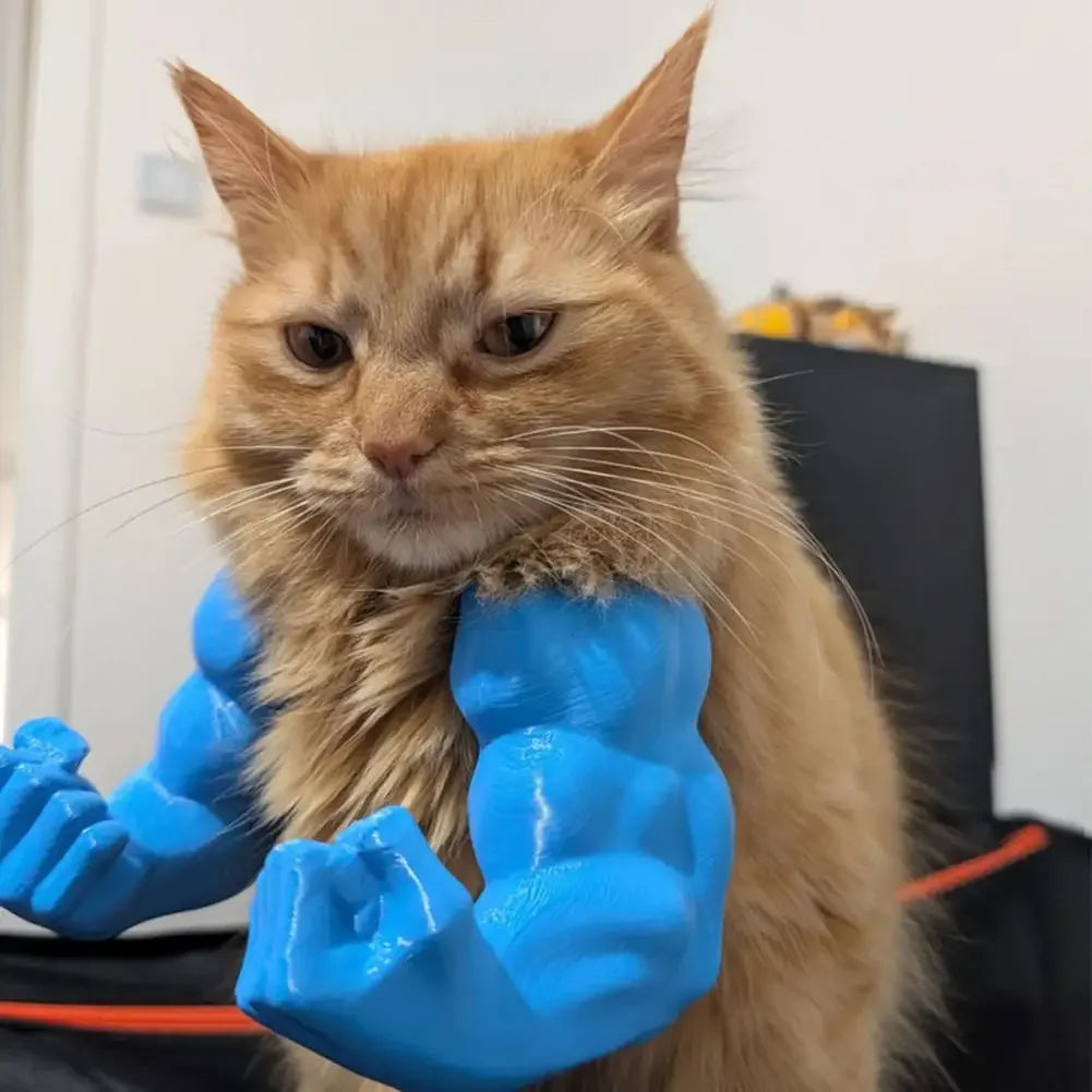 Funny 3D Printed Cat Arm Prop