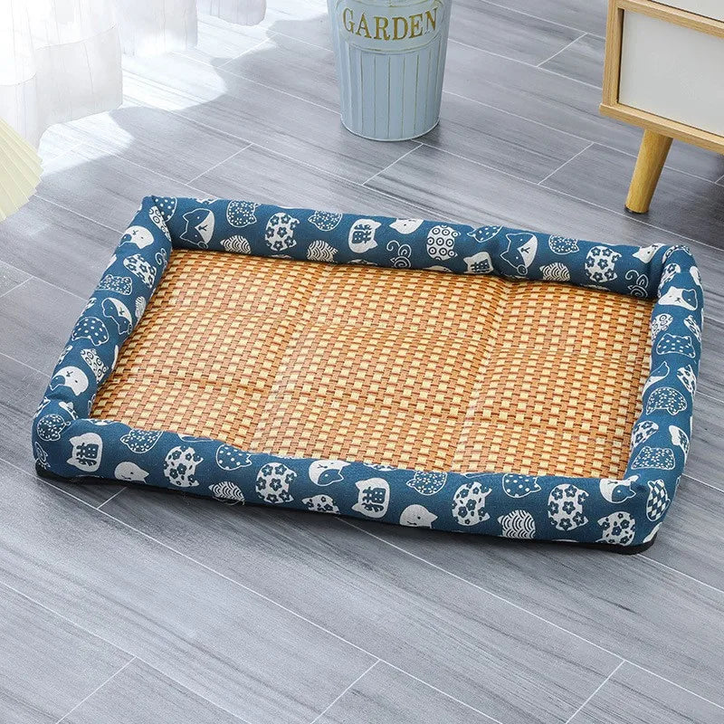 Summer Cooling Cat Dog Bed