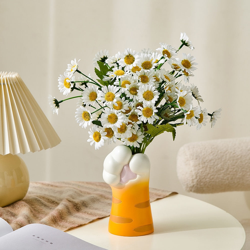Cute Cat Claw Design Vases
