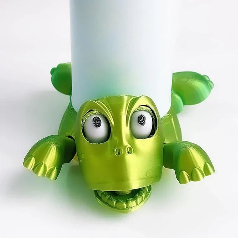 Panicked Turtle Mug Holder Coaster