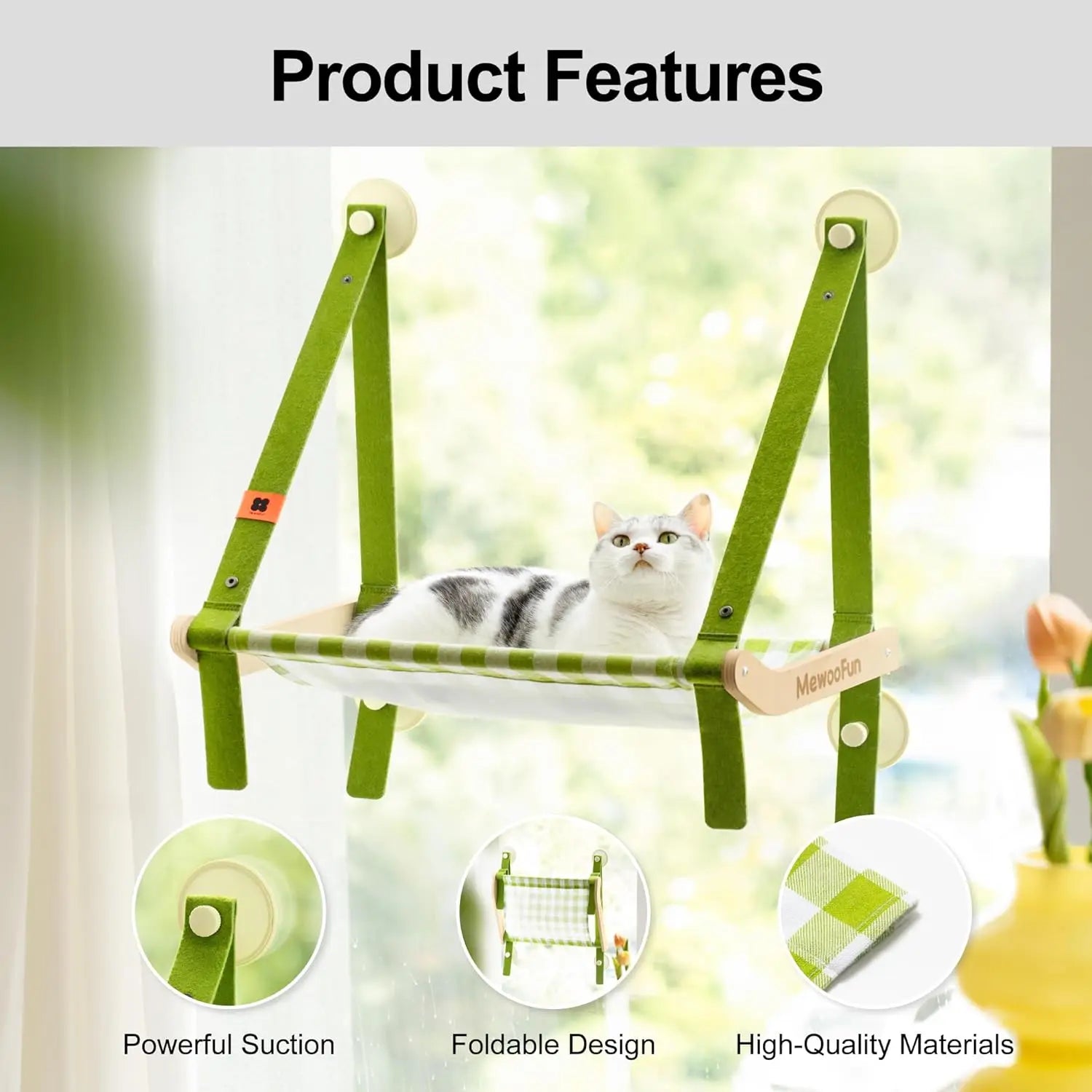 Cat Window Hammock Bed