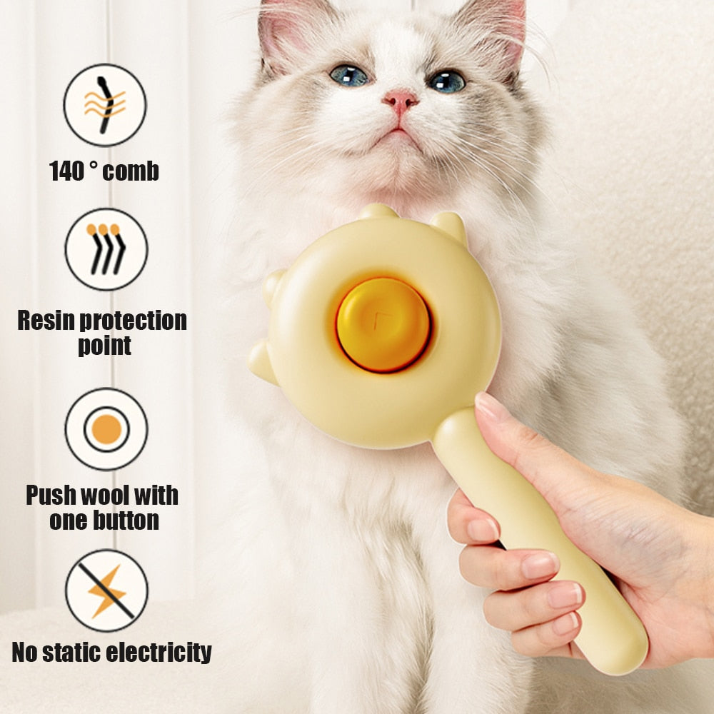 Cat Comb Massage Hair Removal Brush