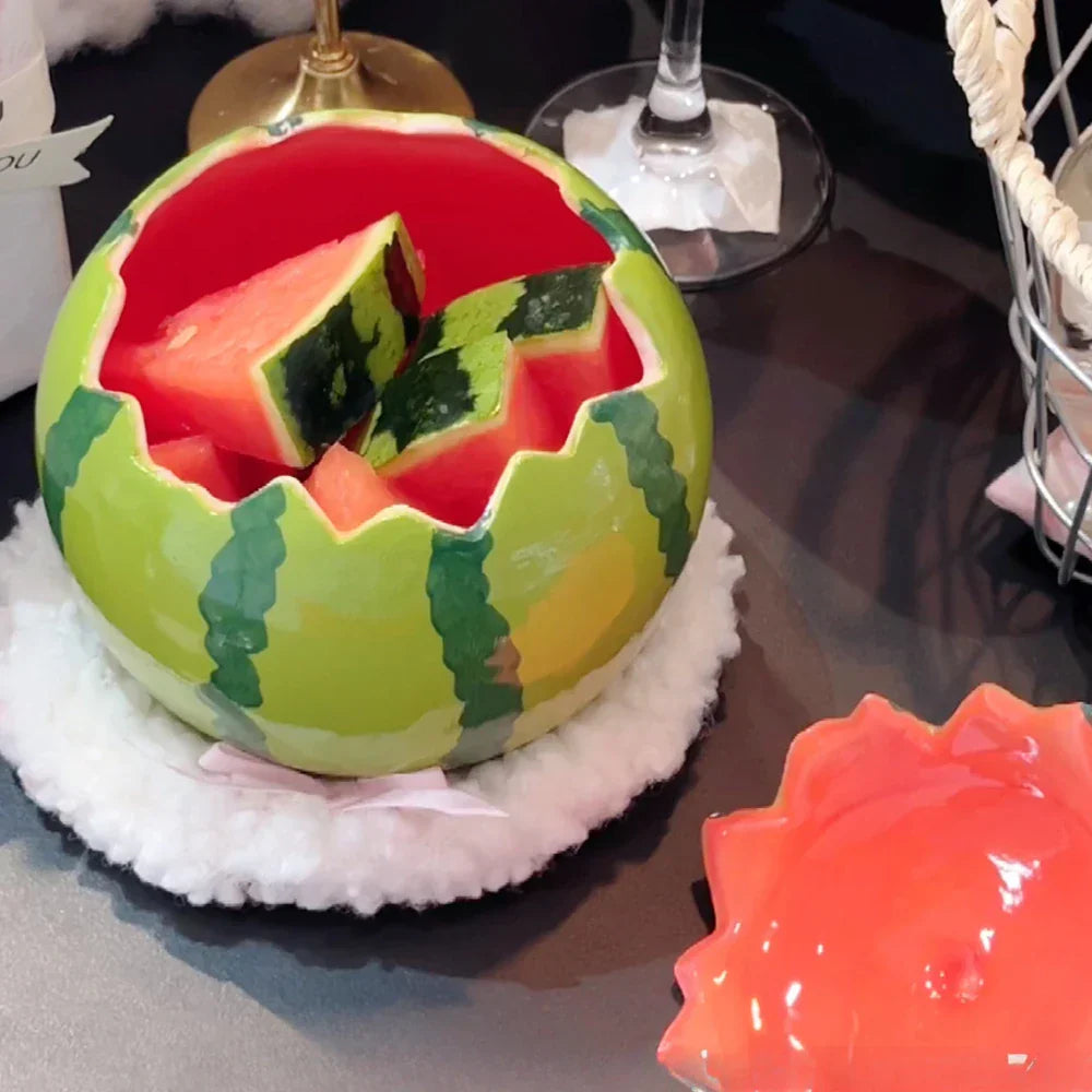 Taza con forma de sandía dulce