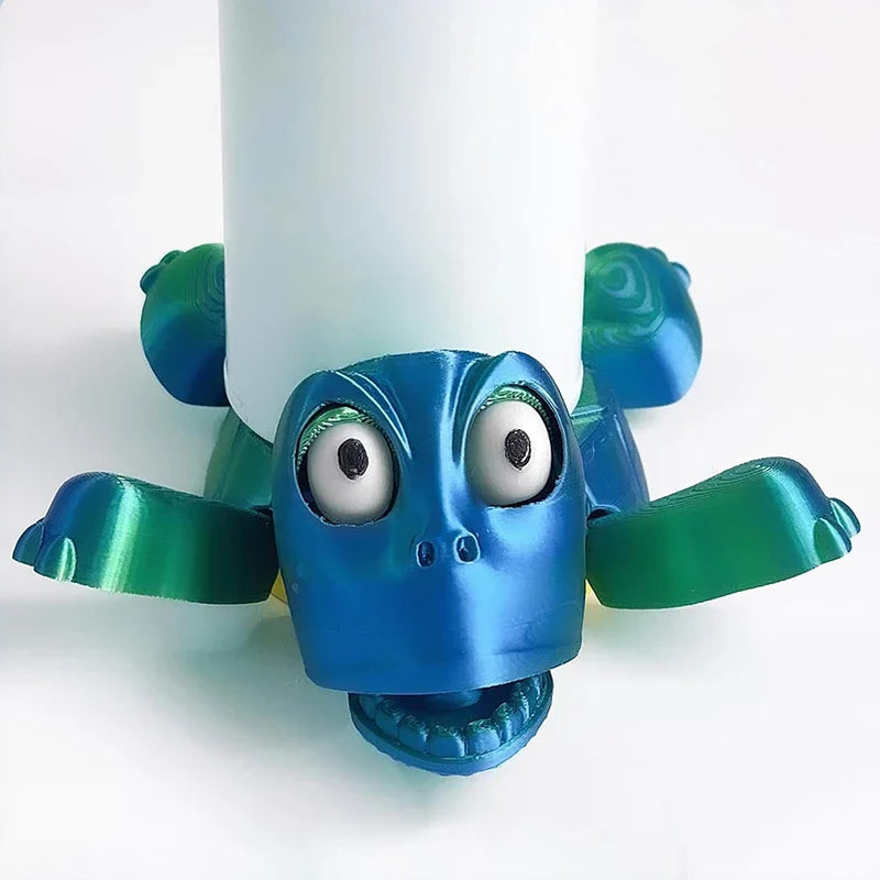 Panicked Turtle Mug Holder Coaster