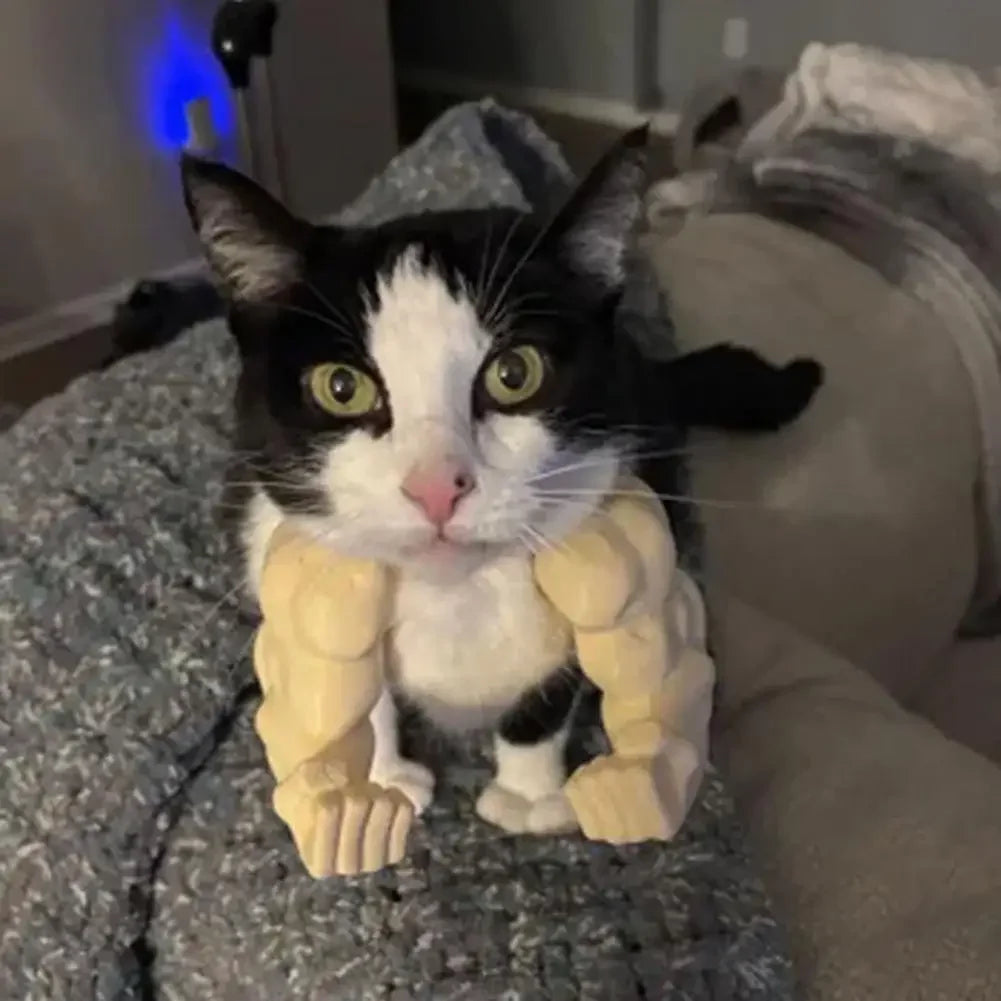 Funny 3D Printed Cat Arm Prop