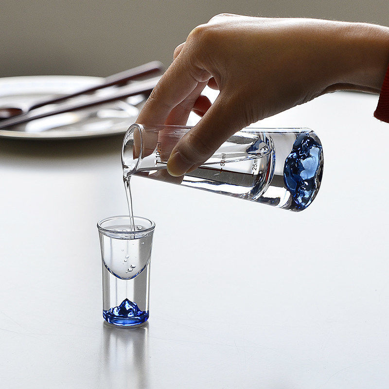 Juego de vasos de montaña sin plomo estilo japonés