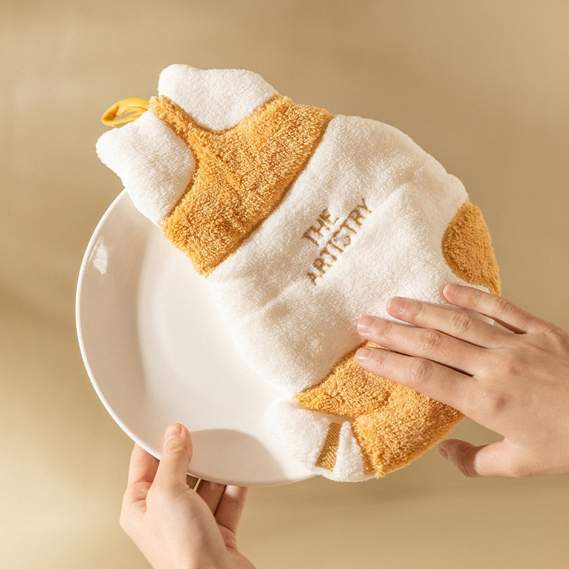 Cute Cat Hand Towels
