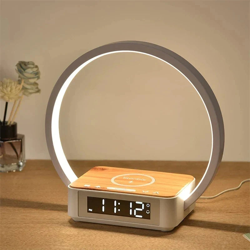 Lámpara interactiva con cargador inalámbrico Night Circle