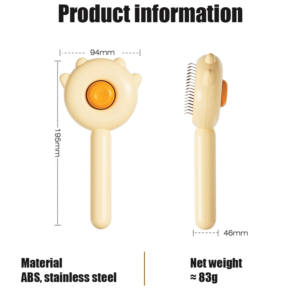 Cat Comb Massage Hair Removal Brush