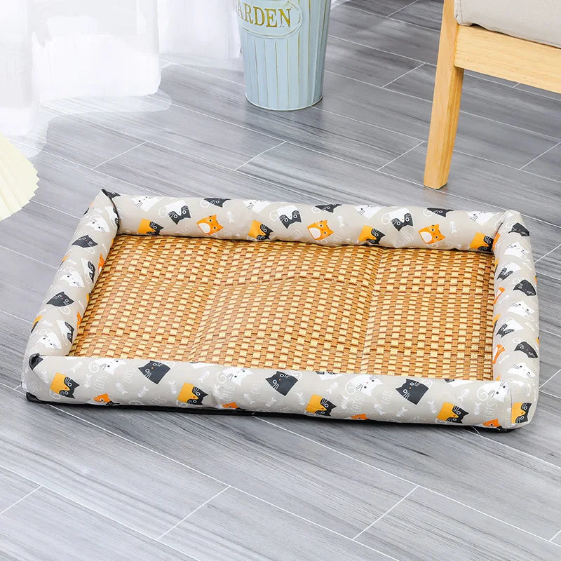 Summer Cooling Cat Dog Bed