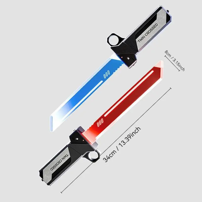 Dual Blade LED Light Toy Knife