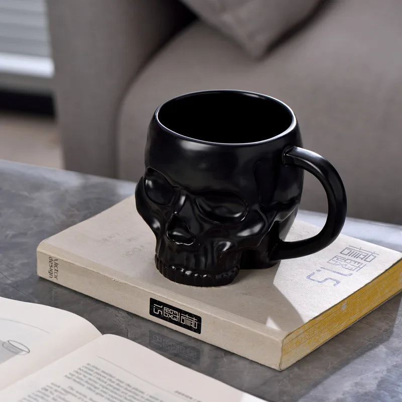 Spooky Skull Coffee Mug
