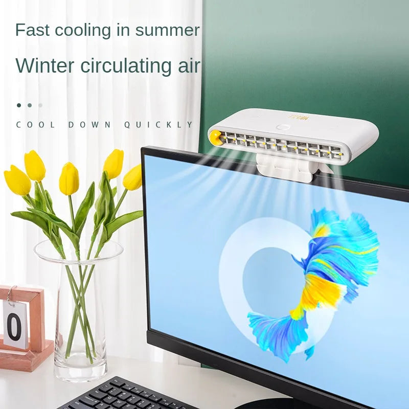 Ventilador de enfriamiento colgante con pantalla de flujo de aire potente Turbo