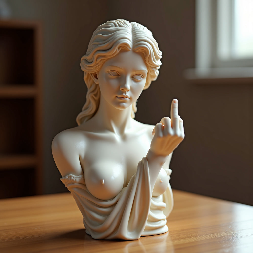 Venus con Actitud: ¡El ícono original de «Hable con la mano»!