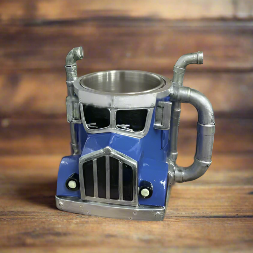 Taza de café creativa con forma de camión