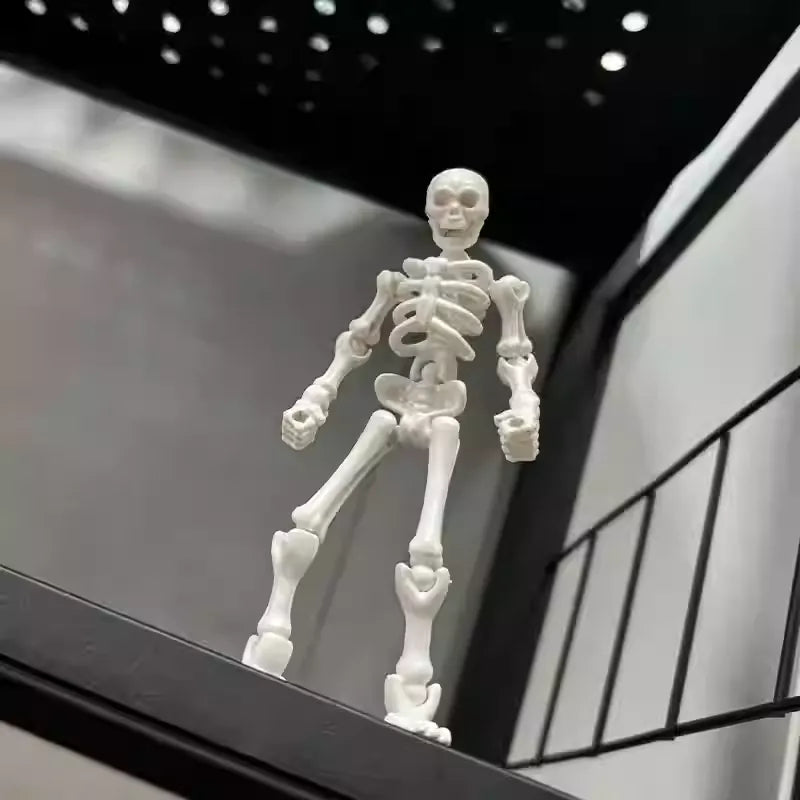 Skeleton fully articulated movable puzzle toys