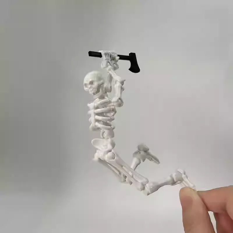 Skeleton fully articulated movable puzzle toys