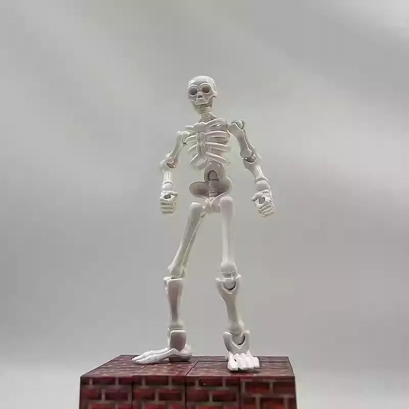Skeleton fully articulated movable puzzle toys