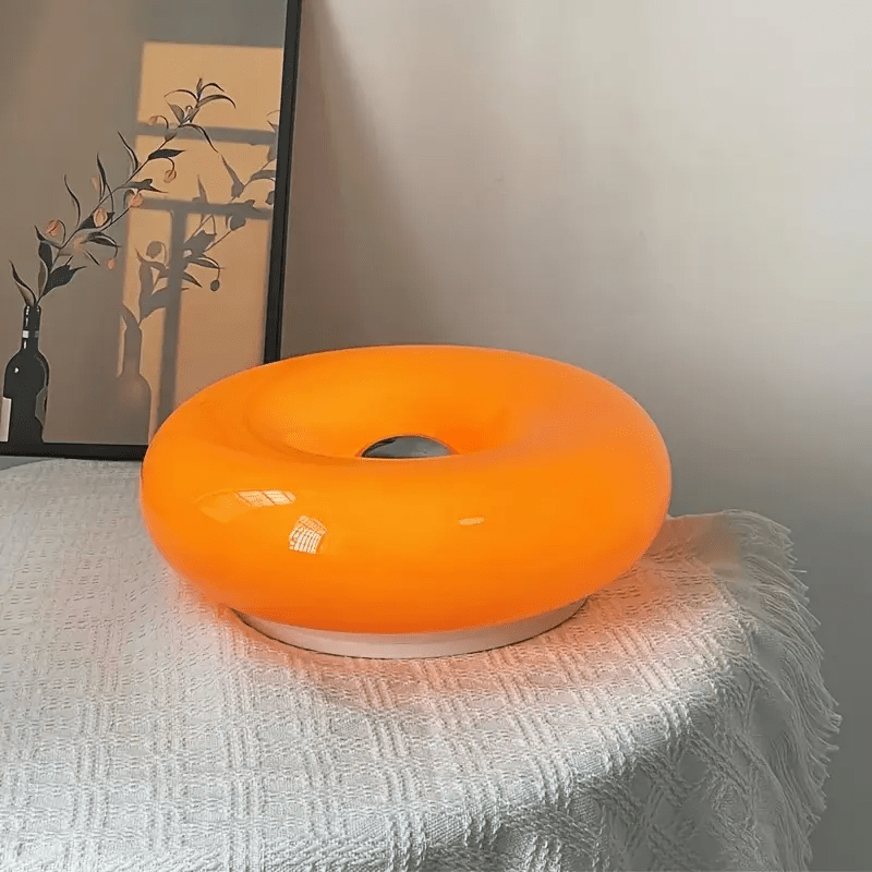 Vintage Donut Bauhaus Lamp