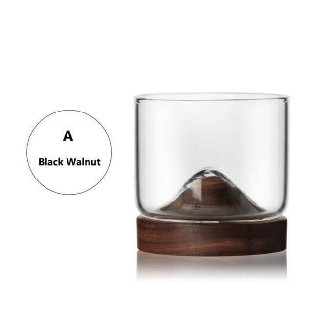 Encantador juego de vasos de whisky de montaña