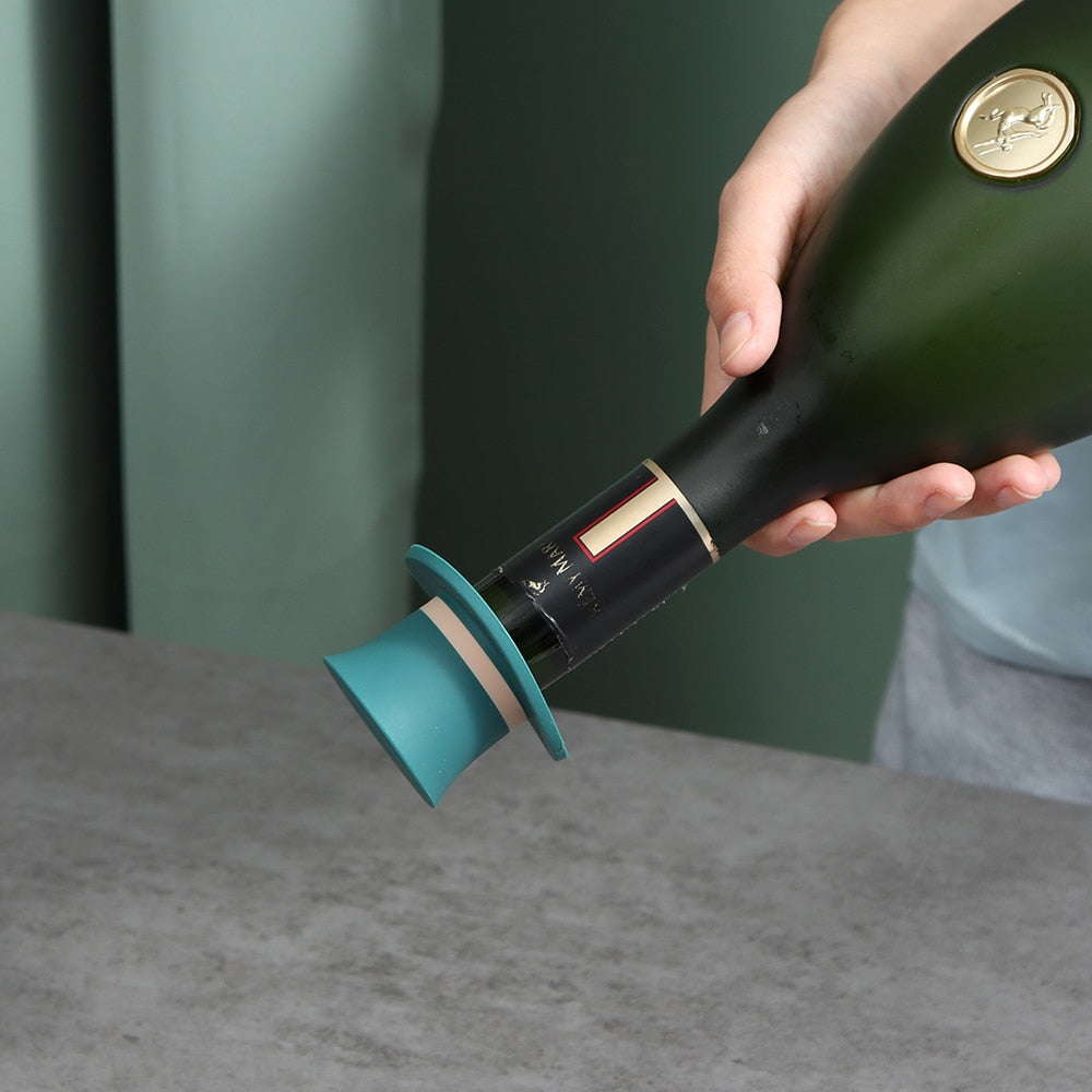 Tapón para botella de vino con forma de sombrero mágico