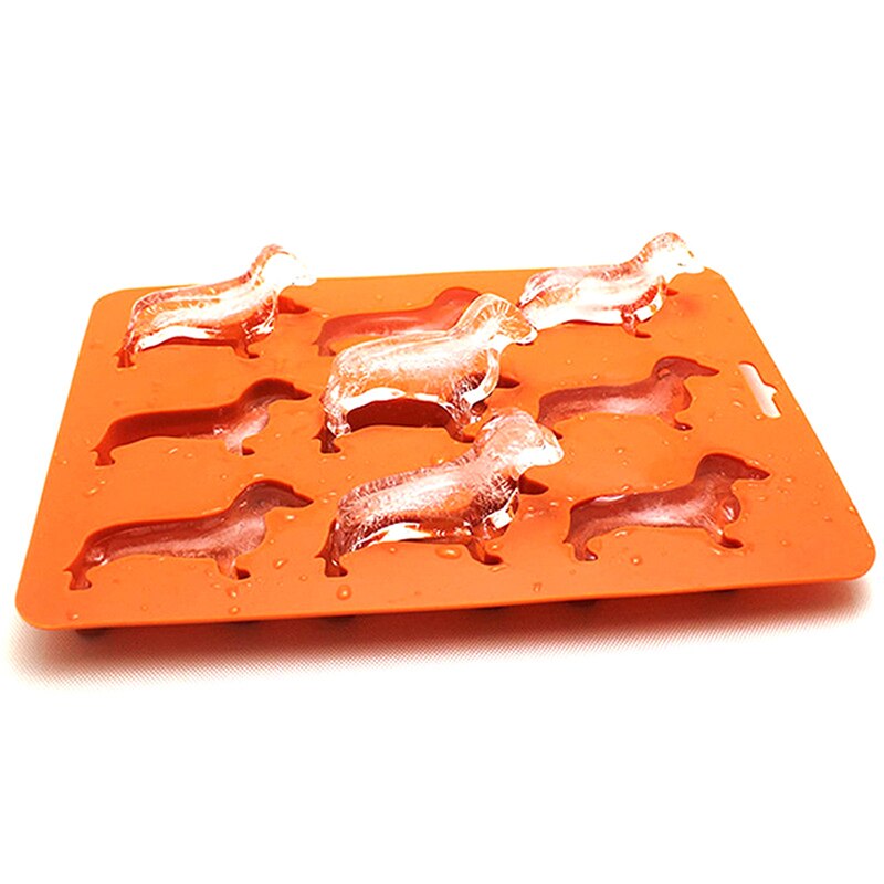 Molde para cubitos de hielo con forma de mini cachorro