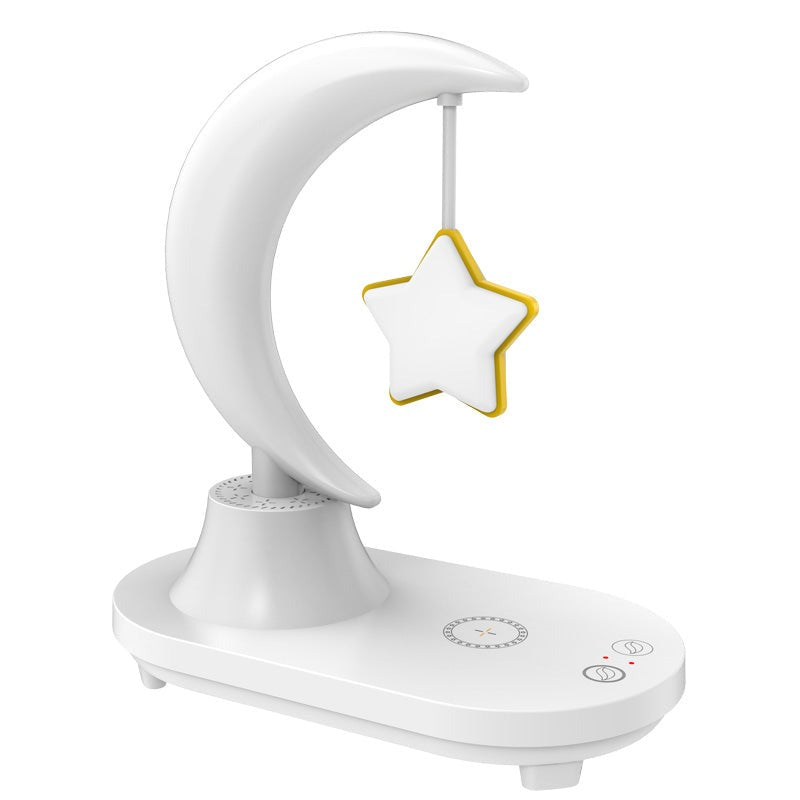 Lámpara de noche de carga inalámbrica Moon Star